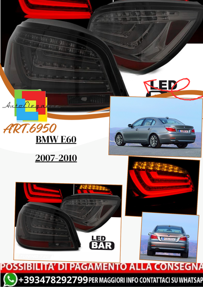 💫ART.6950 Fanale posteriore LED fume adatto per BMW E60 LCI 2007-10💫