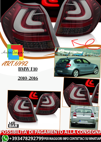 💫ART.6992 Fanale posteriore LED rosso adatto per BMW E87 2004-2007💫
