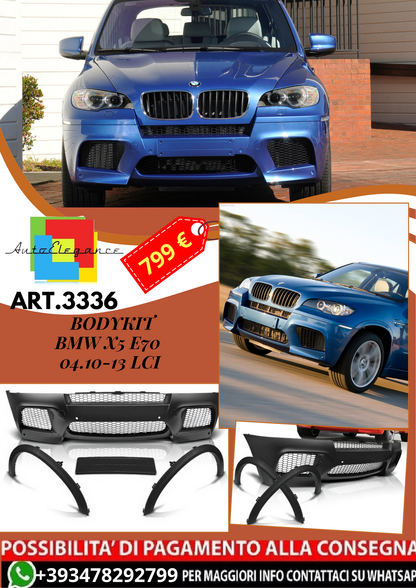 💥ART.3336 BODYKIT SPORT adatto per BMW X5 E70 04.10-13 LCI💥