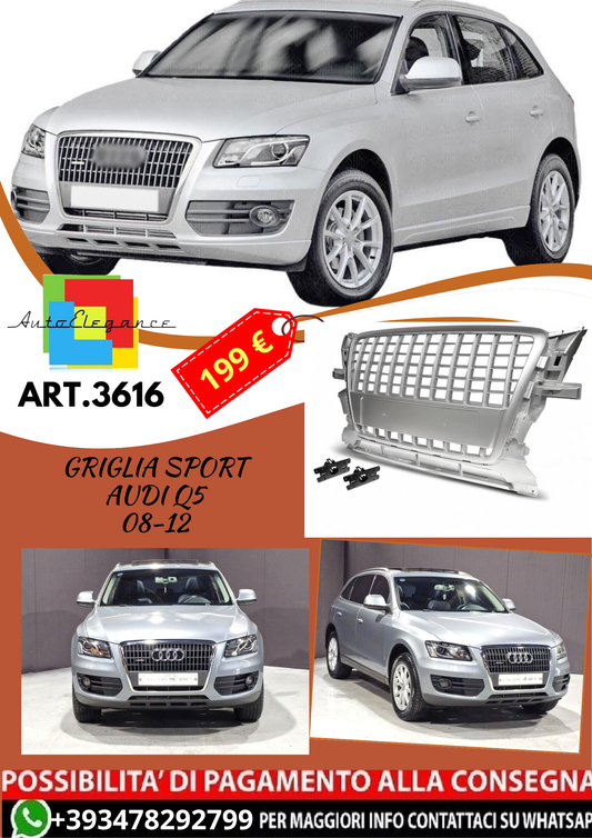 💥ART.3616 GRIGLIA SPORT adatto per AUDI Q5 08-12💥