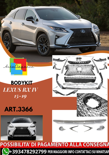 💥ART.3366 BODYKIT adatto per LEXUS RX IV 350 F SPORT 15-19💥