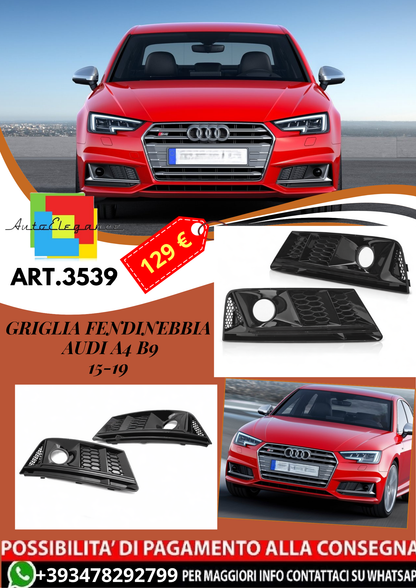 💥ART.3539 GRIGLIA FENDINEBBIA adatto per AUDI A4 B9 15-19💥