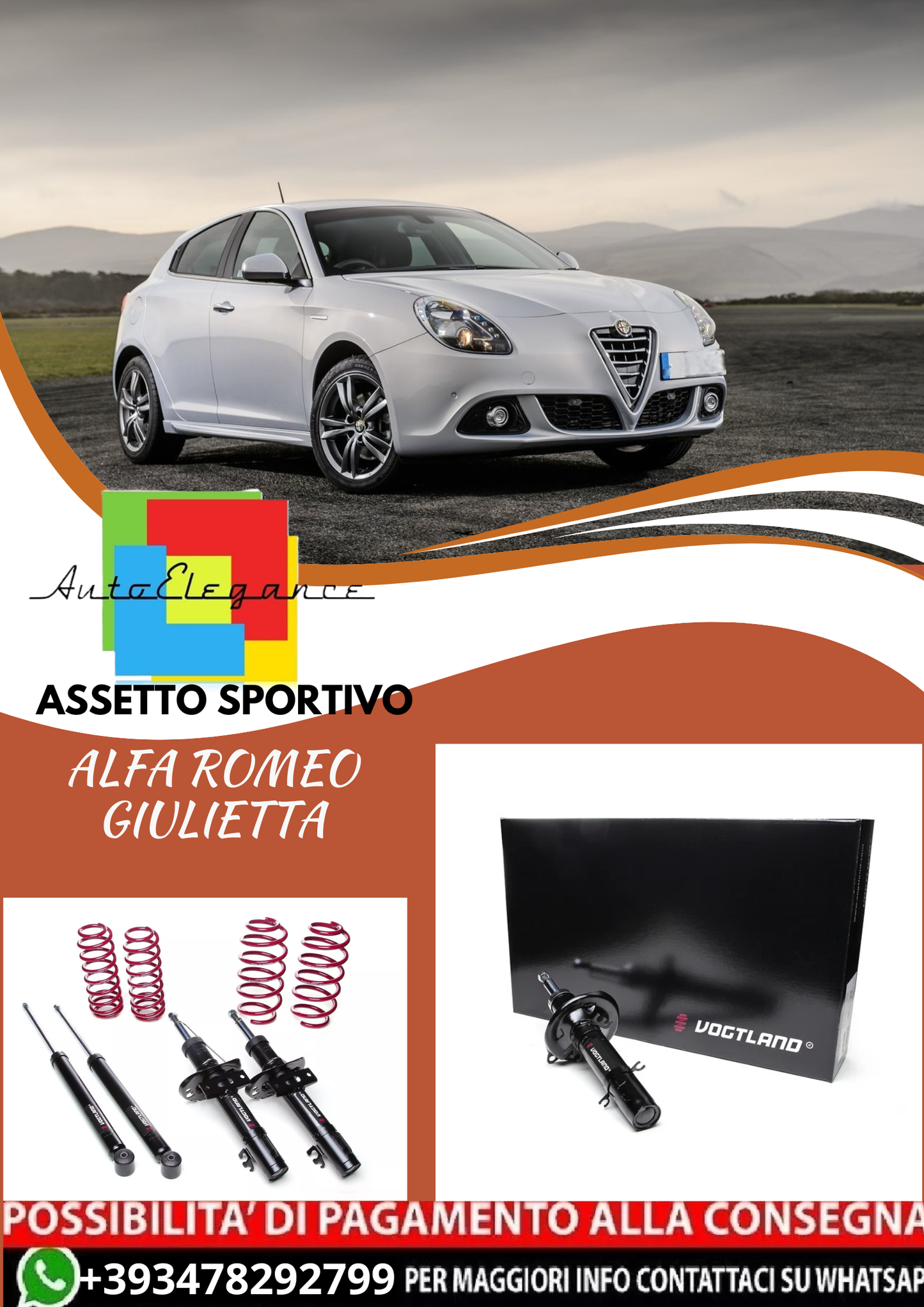 💫ASSETTO SPORTIVO ALFA ROMEO GIULIETTA💫