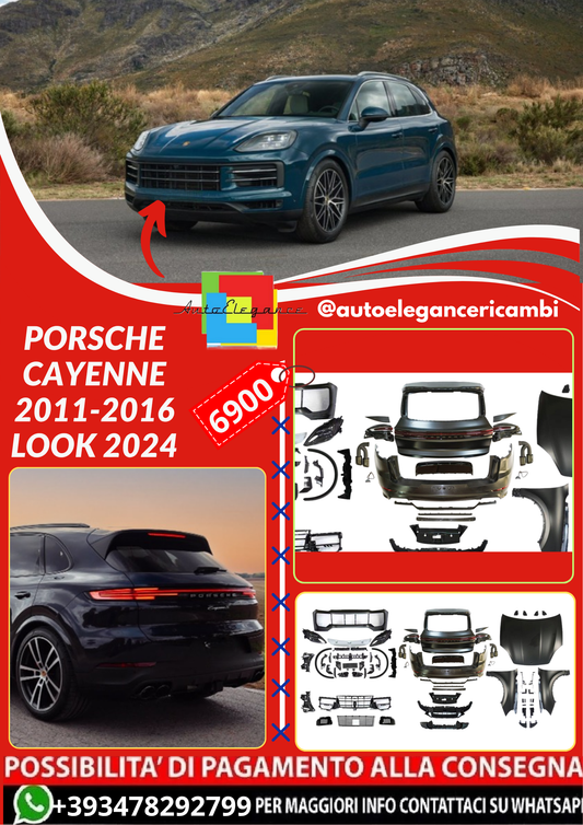 ART.4503 BODYKIT Porsche Cayenne 2011-2016 Look 2024