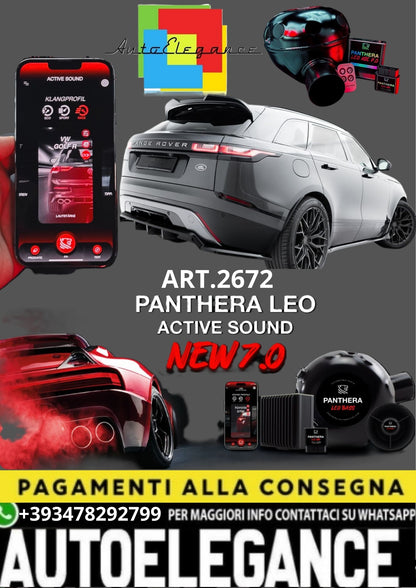 💥ART.2672 PANTHERA SOUND SYSTEM ADATTO PER  LAND ROVER RANGE ROVER VELAR R-DY💥
