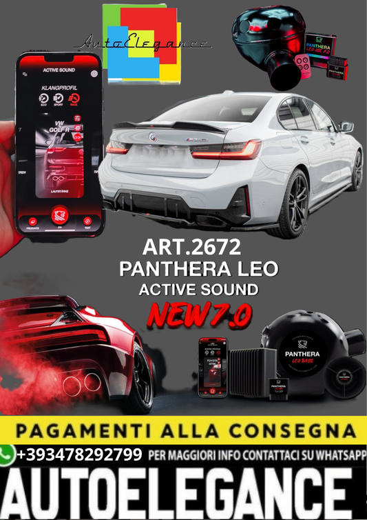 💥💣 ART.2672 PANTHERA SOUND SYSTEM ADATTO PER BMW M340i 💣💥