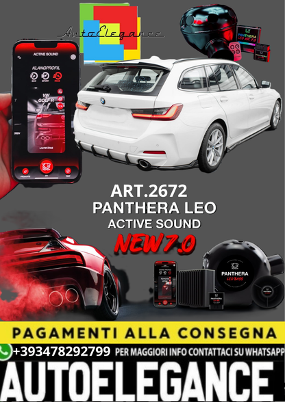 💥💣 ART.2672 PANTHERA SOUND SYSTEM ADATTO PER BMW 3 TOURING G20 / G21 💣💥