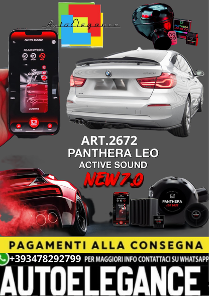 💥💣 ART.2672 PANTHERA SOUND SYSTEM ADATTO PER BMW 3 GT F34 💣💥