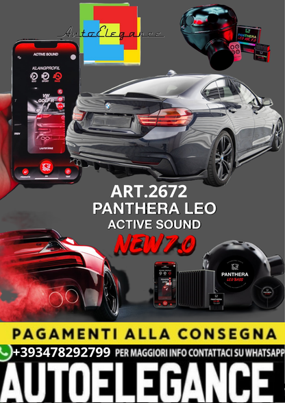 💥💣 ART.2672 PANTHERA SOUND SYSTEM ADATTO PER BMW 4 COUPE F32 💣💥