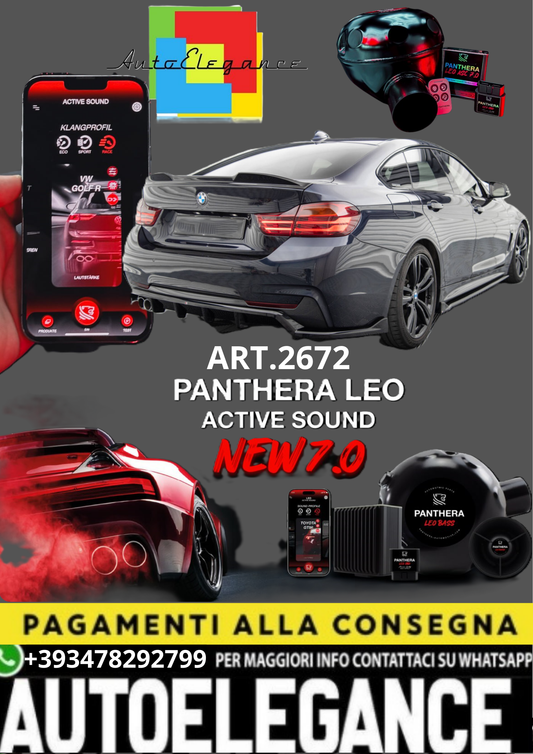 💥💣 ART.2672 PANTHERA SOUND SYSTEM ADATTO PER BMW 4 COUPE F32 💣💥