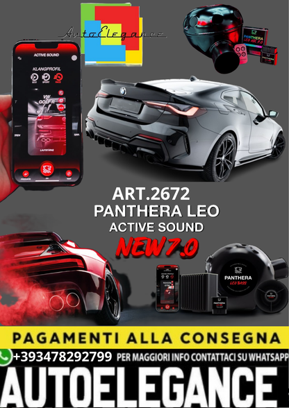 💥💣 ART.2672 PANTHERA SOUND SYSTEM ADATTO PER BMW 4 COUPE / RESTYLING G22 💣💥