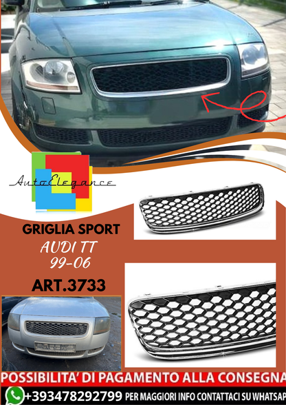 💥ART.3733 GRIGLIA SPORT adatto per AUDI TT 99-06💥