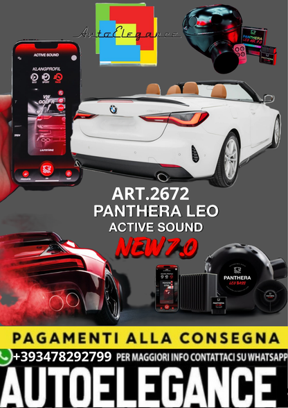 💥💣 ART.2672 PANTHERA SOUND SYSTEM ADATTO PER BMW 4 CABRIOLET G23 💣💥