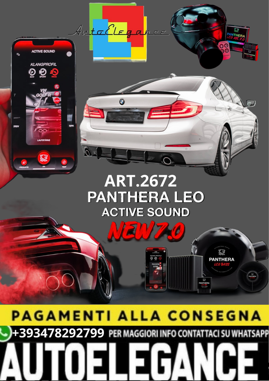 💥💣 ART.2672 PANTHERA SOUND SYSTEM ADATTO PER BMW 5 G30 💣💥