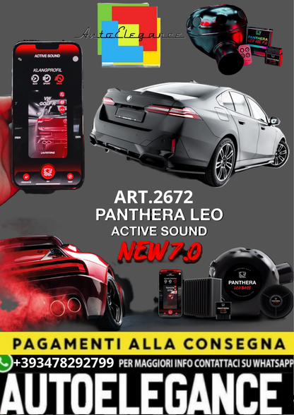 💥💣 ART.2672 PANTHERA SOUND SYSTEM ADATTO PER BMW 5/M5 G60💣💥