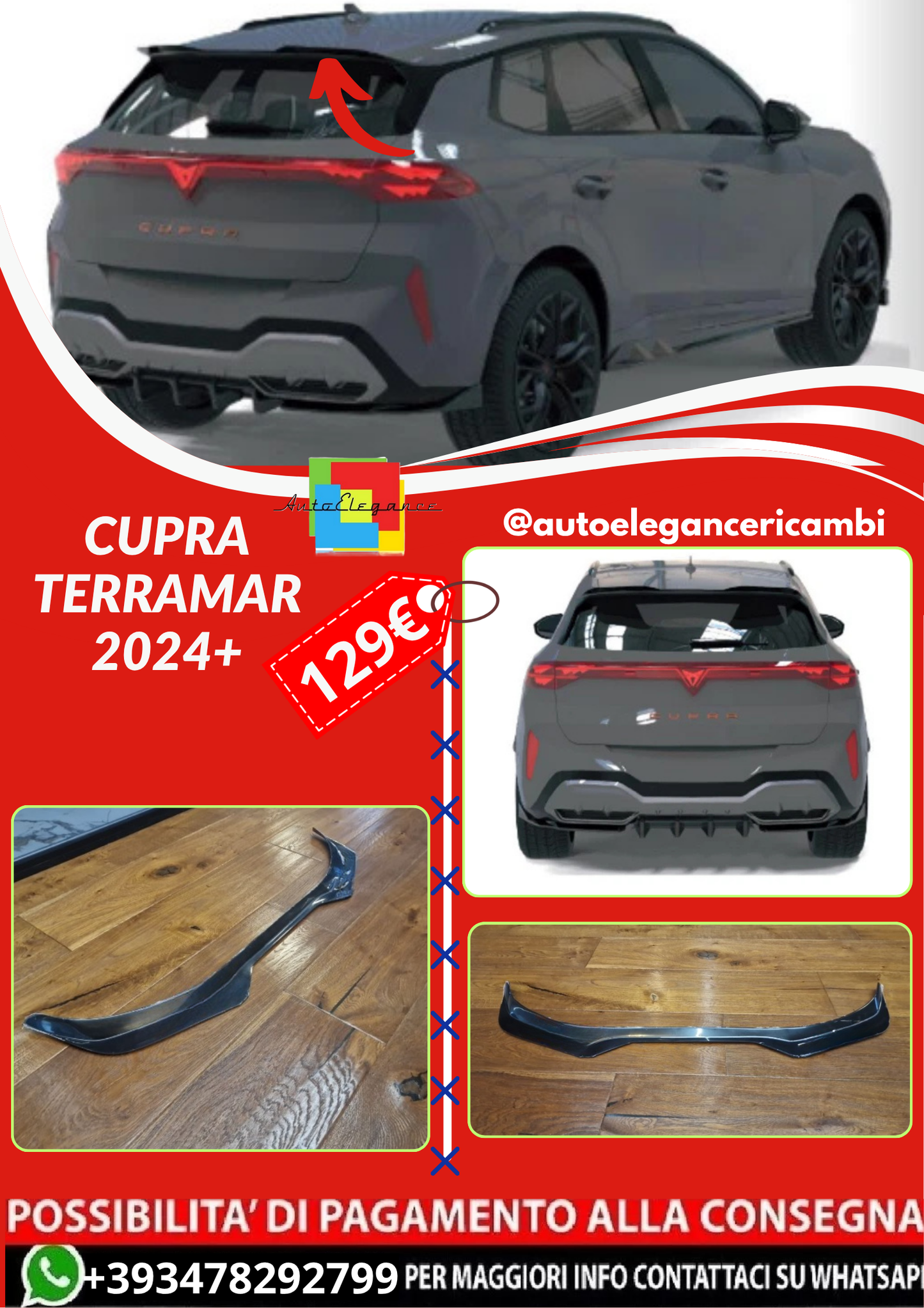 ART.2395 SPOILER CUPRA TERRAMAR 2024+