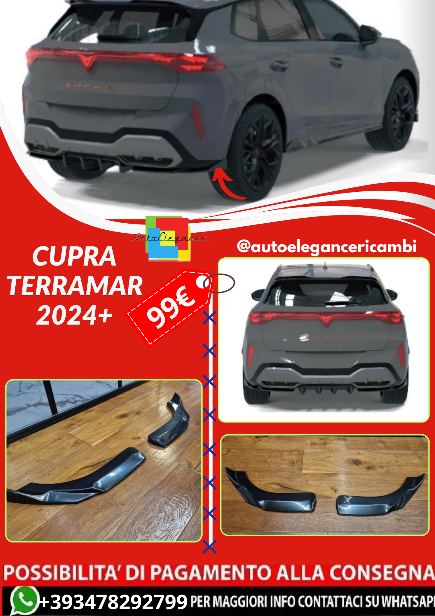 ART.2396 FLAP CUPRA TERRAMAR 2024+