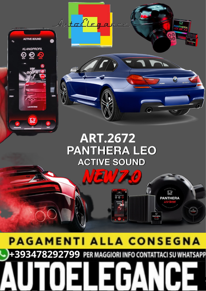 💥💣 ART.2672 PANTHERA SOUND SYSTEM ADATTO PER BMW 6 COUPE/GRAN COUPE F13/F06💣💥