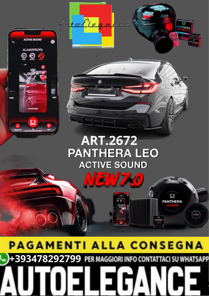💥💣 ART.2672 PANTHERA SOUND SYSTEM ADATTO PER BMW 6 GT G32💣💥