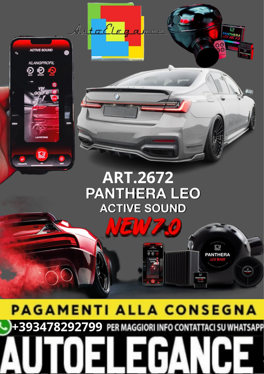 💥💣 ART.2672 PANTHERA SOUND SYSTEM ADATTO PER BMW 7/M7 G11-G12💣💥