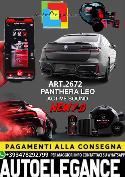 💥💣 ART.2672 PANTHERA SOUND SYSTEM ADATTO PER BMW 7/740d/740i/750e/M760e G70💣💥
