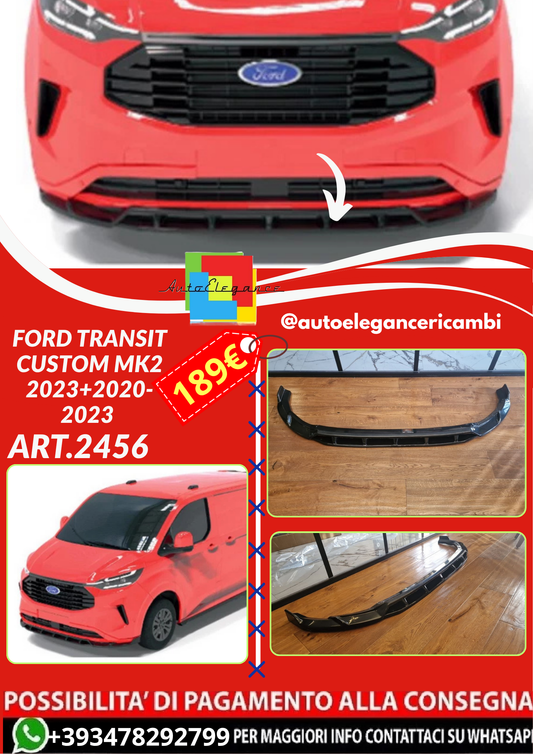 ART.2456  SPLITTER FORD TRANSIT CUSTOM MK2 2023+