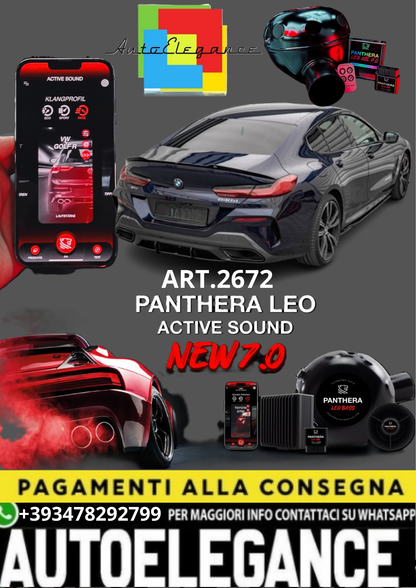 💥💣 ART.2672 PANTHERA SOUND SYSTEM ADATTO PER BMW 8/M8 GRAN COUPE G16💣💥