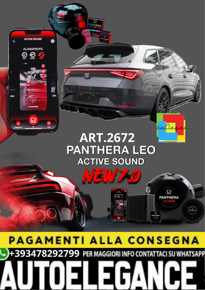 💥💣 ART.2672 PANTHERA SOUND SYSTEM ADATTO PER SEAT LEON ST FR MK4💣💥