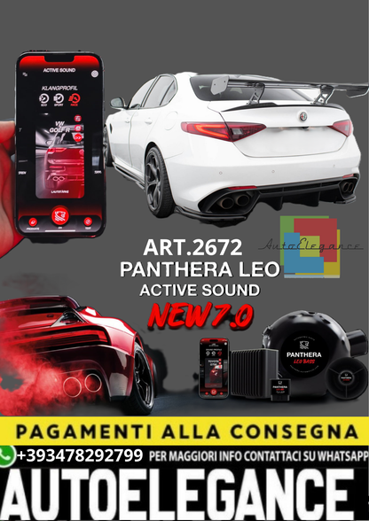 💥💣 ART.2672 PANTHERA SOUND SYSTEM ADATTO PER ALFA ROMEO GIULIA 💣💥