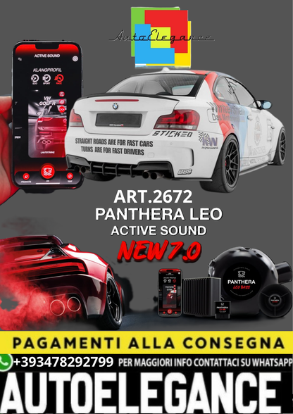💥💣 ART.2672 PANTHERA SOUND SYSTEM ADATTO PER BMW M1💣💥