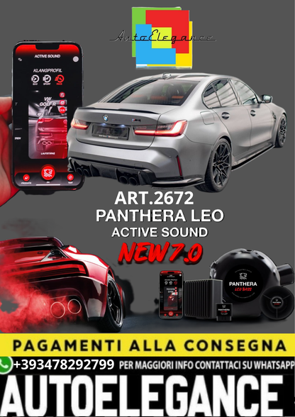 💥💣 ART.2672 PANTHERA SOUND SYSTEM ADATTO PER BMW M3 G80/G81 💣💥