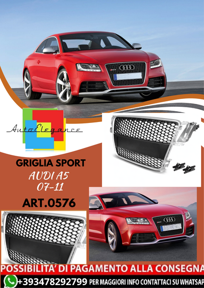 💥ART.0576 GRIGLIA SPORT adatto per AUDI A5 07-11💥