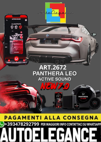 💥💣 ART.2672 PANTHERA SOUND SYSTEM ADATTO PER BMW M4 G82 💣💥