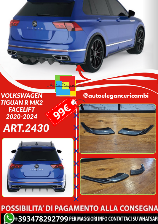 ART.2430  FLAP VOLKSWAGEN TIGUAN R MK2 FACELIFT 2020-2024