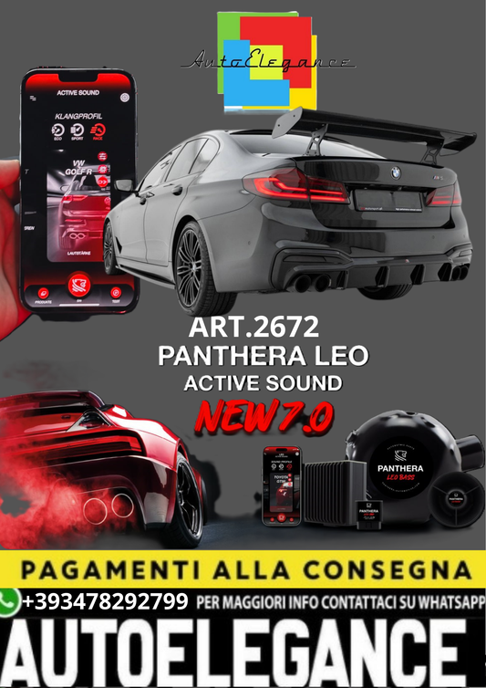 💥💣 ART.2672 PANTHERA SOUND SYSTEM ADATTO PER BMW M5 F90 💣💥