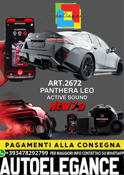 💥💣 ART.2672 PANTHERA SOUND SYSTEM ADATTO PER BMW M5 G90 💣💥