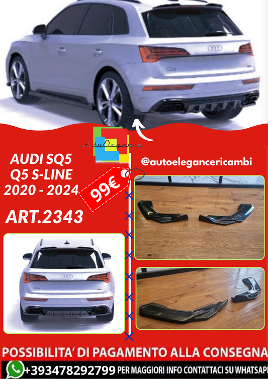 ART.2343  FLAP AUDI SQ5 Q5 S-LINE SUV SPORTBACK MK2 FACELIFT 2020 - 2024