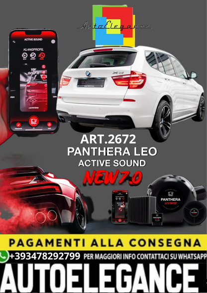 💥💣 ART.2672 PANTHERA SOUND SYSTEM ADATTO PER BMW X3 F25 / F25 FL💣💥