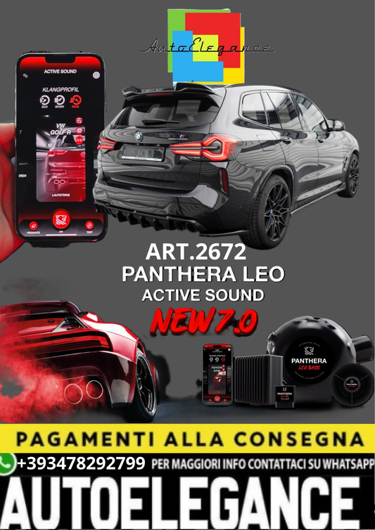 💥💣 ART.2672 PANTHERA SOUND SYSTEM ADATTO PER BMW X3 M F97 💣💥