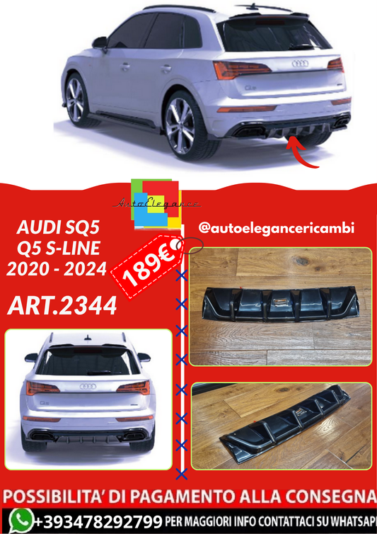 ART.2344  AUDI SQ5 Q5 S-LINE SUV SPORTBACK MK2 FACELIFT 2020 - 2024