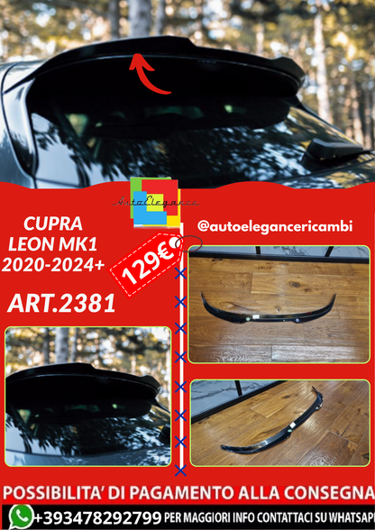 ART.2381 SPOILER CUPRA LEON MK1 2020-2024+