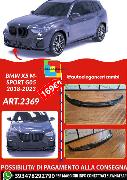 ART.2369  SPLITTER BMW X5 M-SPORT G05 2018-2023