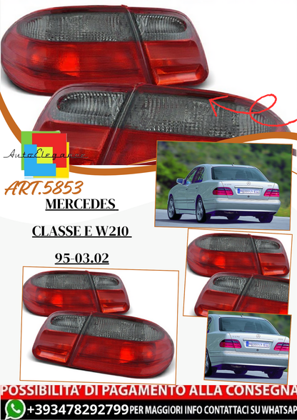 💫ART.5853 Fanali posteriori adatti per MERCEDES CLASSE-E W210 95-03.02💫