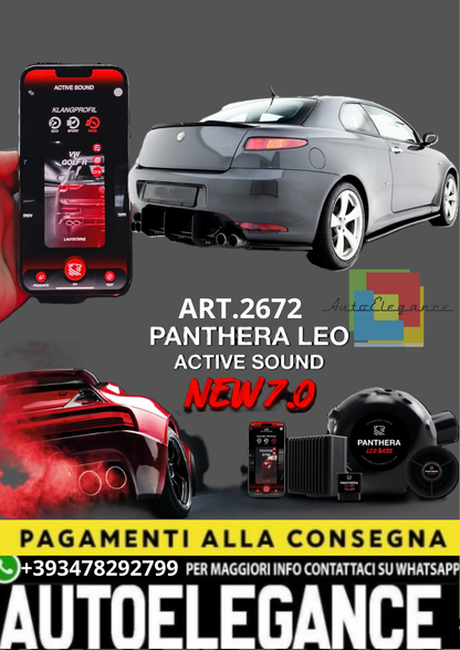 💥💣 ART.2672 PANTHERA SOUND SYSTEM ADATTO PER ALFA ROMEO GT 💣💥