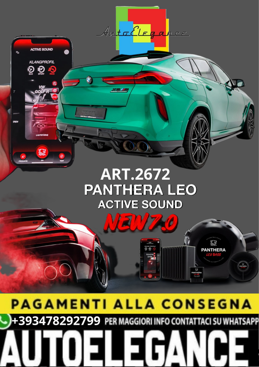 💥💣 ART.2672 PANTHERA SOUND SYSTEM ADATTO PER BMW X6 M F96 💣💥