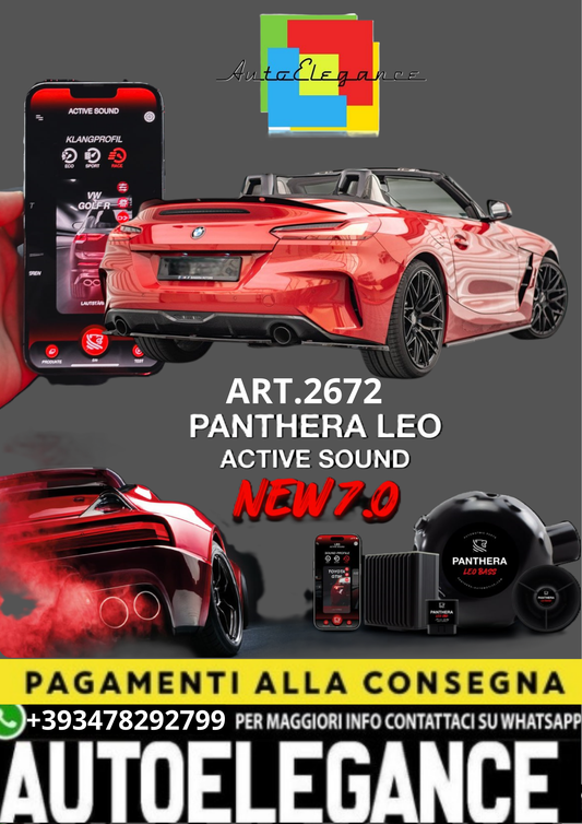 💥💣 ART.2672 PANTHERA SOUND SYSTEM ADATTO PER BMW Z4 G29 💣💥