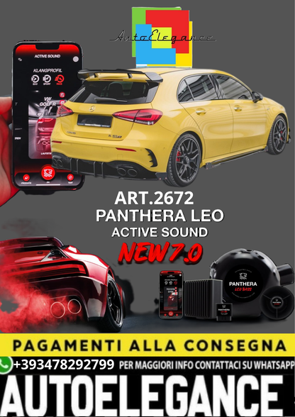 💥💣 ART.2672 PANTHERA SOUND SYSTEM ADATTO PER MERCEDES-BENZ A W177/A35/A45 S AMG 💣💥