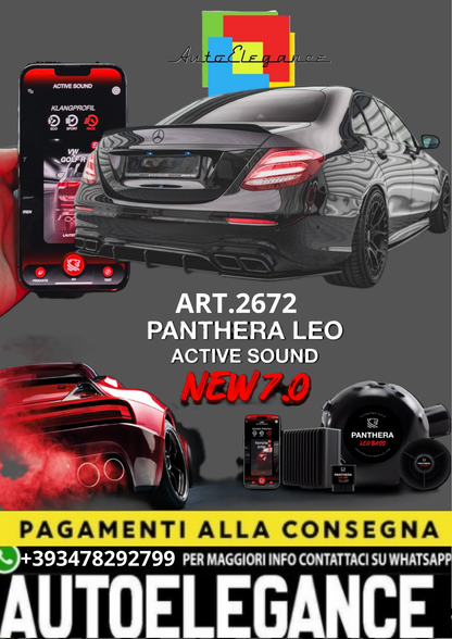 💥💣 ART.2672 PANTHERA SOUND SYSTEM ADATTO PER MERCEDES-BENZ E W213/43-53-63 AMG 💣💥