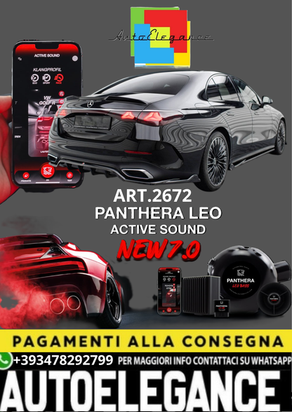 💥💣 ART.2672 PANTHERA SOUND SYSTEM ADATTO PER MERCEDES-BENZ E W214 AMG 💣💥