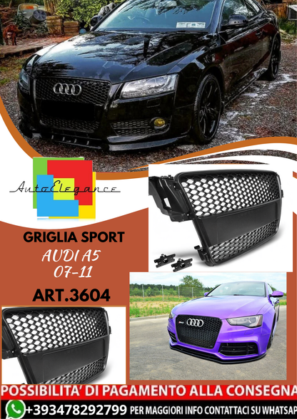 💥ART.3604 GRIGLIA SPORT adatto per AUDI A5 07-11💥